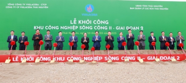 Khởi công Khu công nghiệp Sông Công II - giai đoạn 2