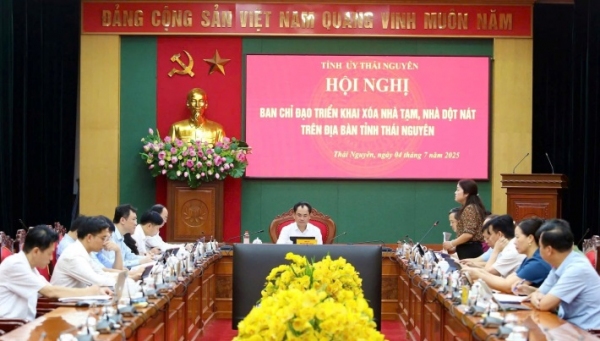 Thái Nguyên: Quyết tâm hoàn thành xóa nhà tạm, nhà dột nát xong trước 31/8/2025