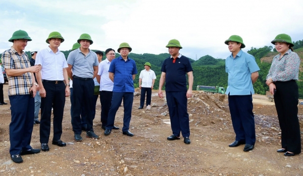 Đẩy nhanh tiến độ thi công các dự án trọng điểm, góp phần tạo động lực tăng trưởng của tỉnh