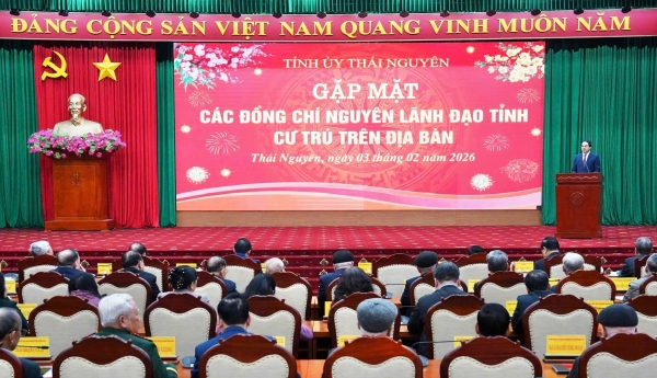 Gặp mặt các đồng chí nguyên lãnh đạo tỉnh nhân dịp Tết Nguyên đán Bính Ngọ 2026