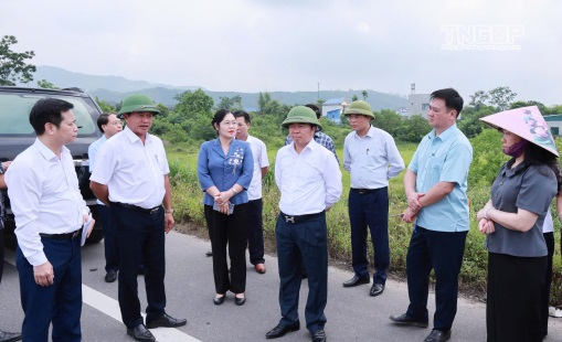 Đẩy nhanh tiến độ giải phóng mặt bằng Dự án Khu công nghiệp Tây Phổ Yên
