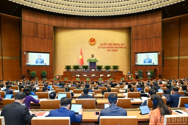 Khai mạc trọng thể Kỳ họp không thường lệ thứ nhất, Quốc hội khóa XVI