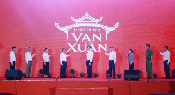 Khánh thành Phố đi bộ tại phường Vạn Xuân