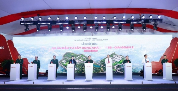 Khởi công giai đoạn 2 dự án xây dựng cơ sở công nghiệp quốc phòng công nghệ cao