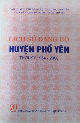 Lịch sử Đảng bộ huyện Phổ Yên thời kỳ 1954 - 2000
