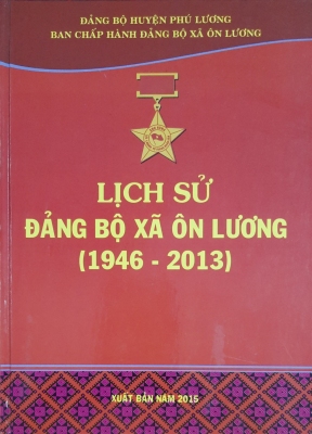 Lịch sử Đảng bộ xã Ôn Lương (1946 - 2013)