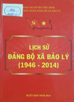Lịch sử Đảng bộ xã Bảo Lý (1946 - 2014)