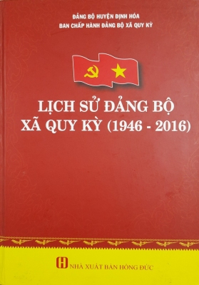 Lịch sử Đảng bộ xã Quy Kỳ (1946 - 2016)