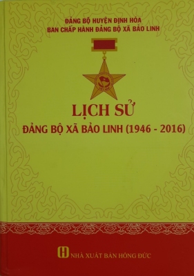 Lịch sử Đảng bộ xã Bảo Linh (1946 - 2016)
