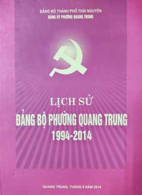 Lịch sử Đảng bộ phường Quang Trung (1994 - 2014)