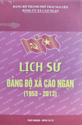 Lịch sử Đảng bộ xã Cao Ngạn (1953 - 2013)