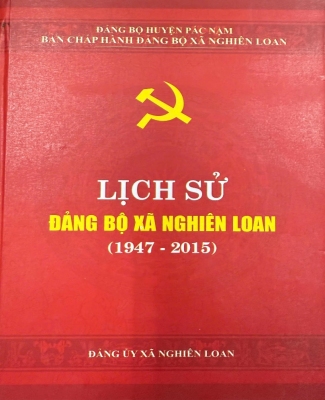 Lịch sử Đảng bộ xã Nghiên Loan (1947 - 2015)