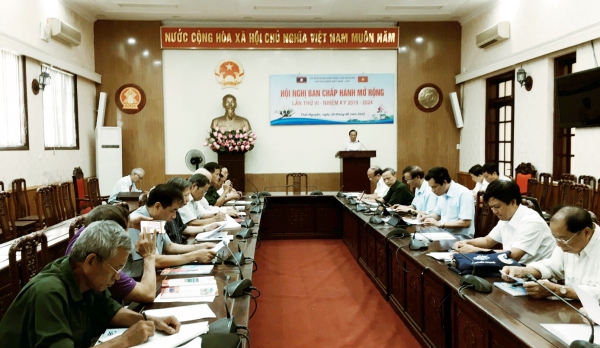 Hội Hữu nghị Việt Nam - Lào tỉnh Thái Nguyên tổ chức Hội nghị Ban Chấp hành lần thứ V