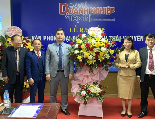 Ra mắt Văn phòng đại diện Tạp chí Doanh nghiệp và Tiếp thị tại Thái Nguyên