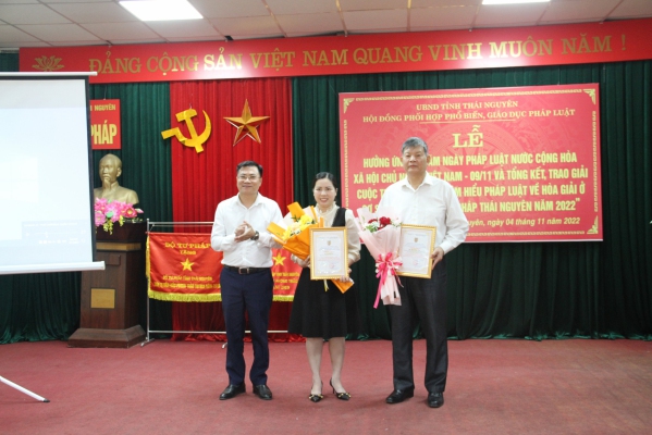 Thái Nguyên: Tổ chức Lễ hưởng ứng Ngày Pháp luật Việt Nam