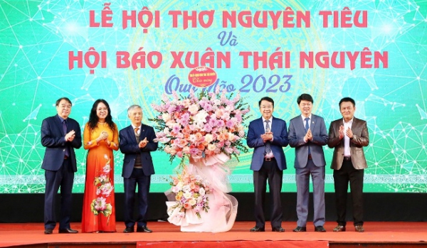 Ấn tượng Lễ hội thơ Nguyên tiêu và Hội Báo xuân Thái Nguyên - Quý Mão 2023