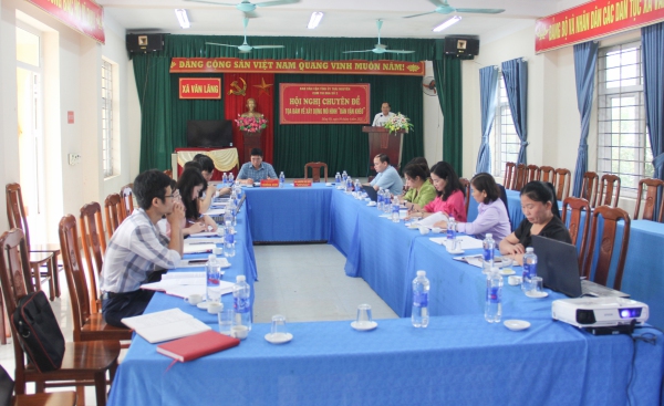 Cụm thi đua số 2 ngành Dân vận tỉnh Thái Nguyên tổ chức Tọa đàm chuyên đề xây dựng mô hình dân vận khéo