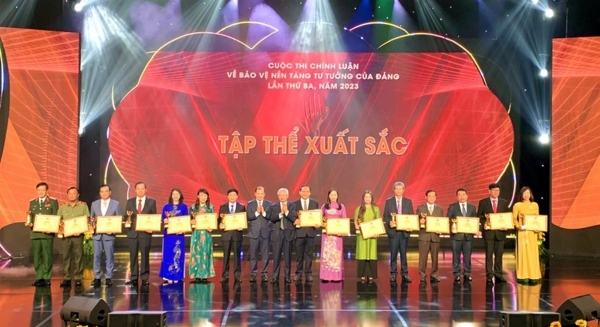 Thái Nguyên đạt thành tích cao tại Cuộc thi chính luận về bảo vệ nền tảng tư tưởng của Đảng lần thứ 3 năm 2023