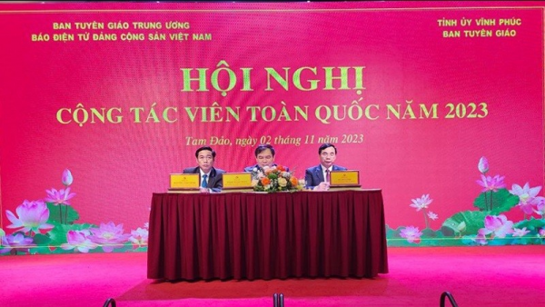 Hội nghị cộng tác viên Báo điện tử Đảng Cộng sản Việt Nam năm 2023
