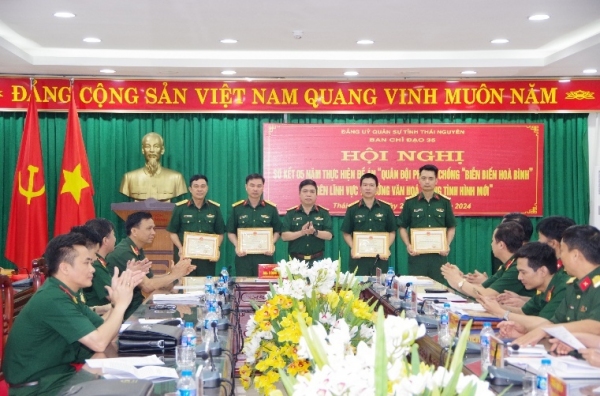 Sơ kết 5 năm thực hiện Đề án “Quân đội phòng, chống “Diễn biến hòa bình” trên lĩnh vực tư tưởng văn hóa trong tình hình mới”