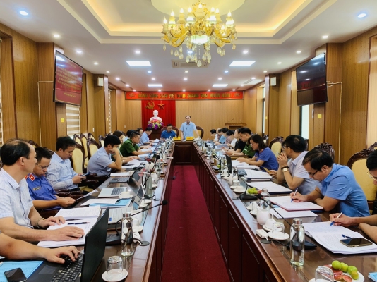 Đoàn kiểm tra của Ban Thường vụ Tỉnh uỷ kiểm tra tại Huyện uỷ Định Hoá và Huyện uỷ Phú Bình