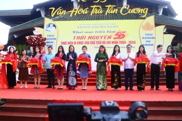 Khai mạc Triển lãm chuyên đề “Thái Nguyên - 55 năm thực hiện Di chúc của Chủ tịch Hồ Chí Minh (1969 - 2024)