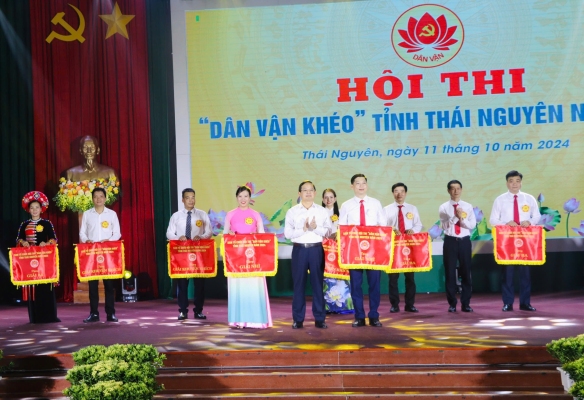 Hội thi “Dân vận khéo” tỉnh Thái Nguyên năm 2024 thành công tốt đẹp