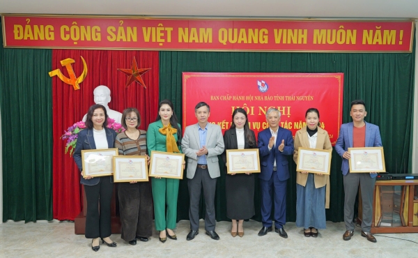 Hội Nhà báo tỉnh Thái Nguyên hoàn thành tốt các nhiệm vụ công tác năm 2024