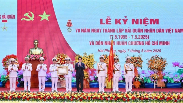 Kỷ niệm 70 năm Hải quân nhân dân Việt Nam (07/5/1955 - 07/5/2025)