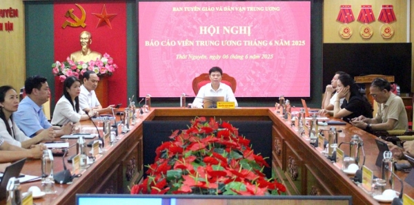 Trên 66.500 đại biểu trong cả nước tham dự Hội nghị Báo cáo viên tháng 6/2025