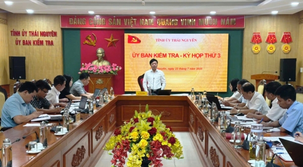 Kỳ họp thứ 3 Ủy ban Kiểm tra Tỉnh ủy: Cho ý kiến vào nhiều  nội dung quan trọng