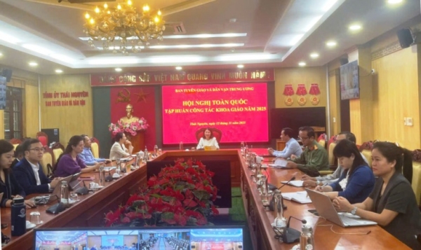 Hội nghị tập huấn công tác khoa giáo năm 2025