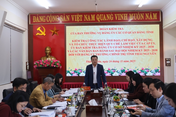 Tăng cường vai trò, trách nhiệm của cấp ủy viên trong công tác lãnh đạo tại cơ sở