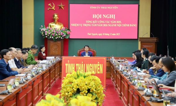 Hội nghị trực tuyến toàn quốc tổng kết ngành Nội chính Đảng