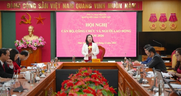 Ban Tuyên giáo và Dân vận Tỉnh uỷ tổng kết công tác Đảng và thực hiện nhiệm vụ chính trị năm 2025, triển khai nhiệm vụ năm 2026