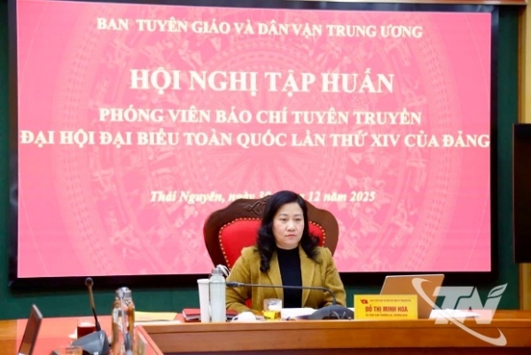 Tiếp tục đổi mới mạnh mẽ tư duy, nội dung, hình thức và phương thức tuyên truyền về Đại hội XIV của Đảng