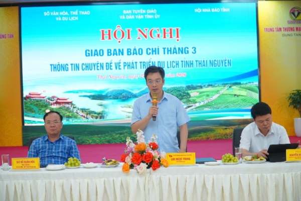 Hội nghị giao ban báo chí tháng 3: Đổi mới gắn với định hướng tuyên truyền phát triển du lịch