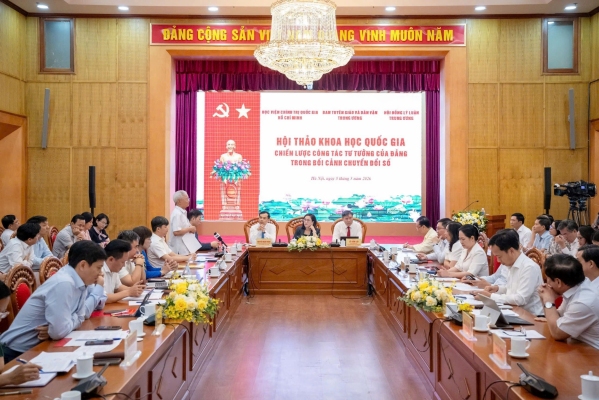Hội thảo khoa học quốc gia: Chiến lược công tác tư tưởng của Đảng trong bối cảnh chuyển đổi số