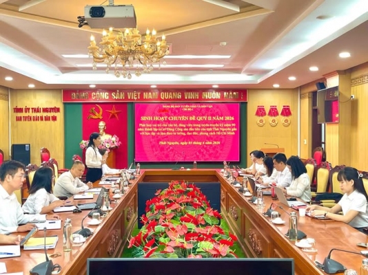 Nâng cao vai trò của cán bộ, đảng viên trong công tác tham mưu, thực hiện nhiệm vụ