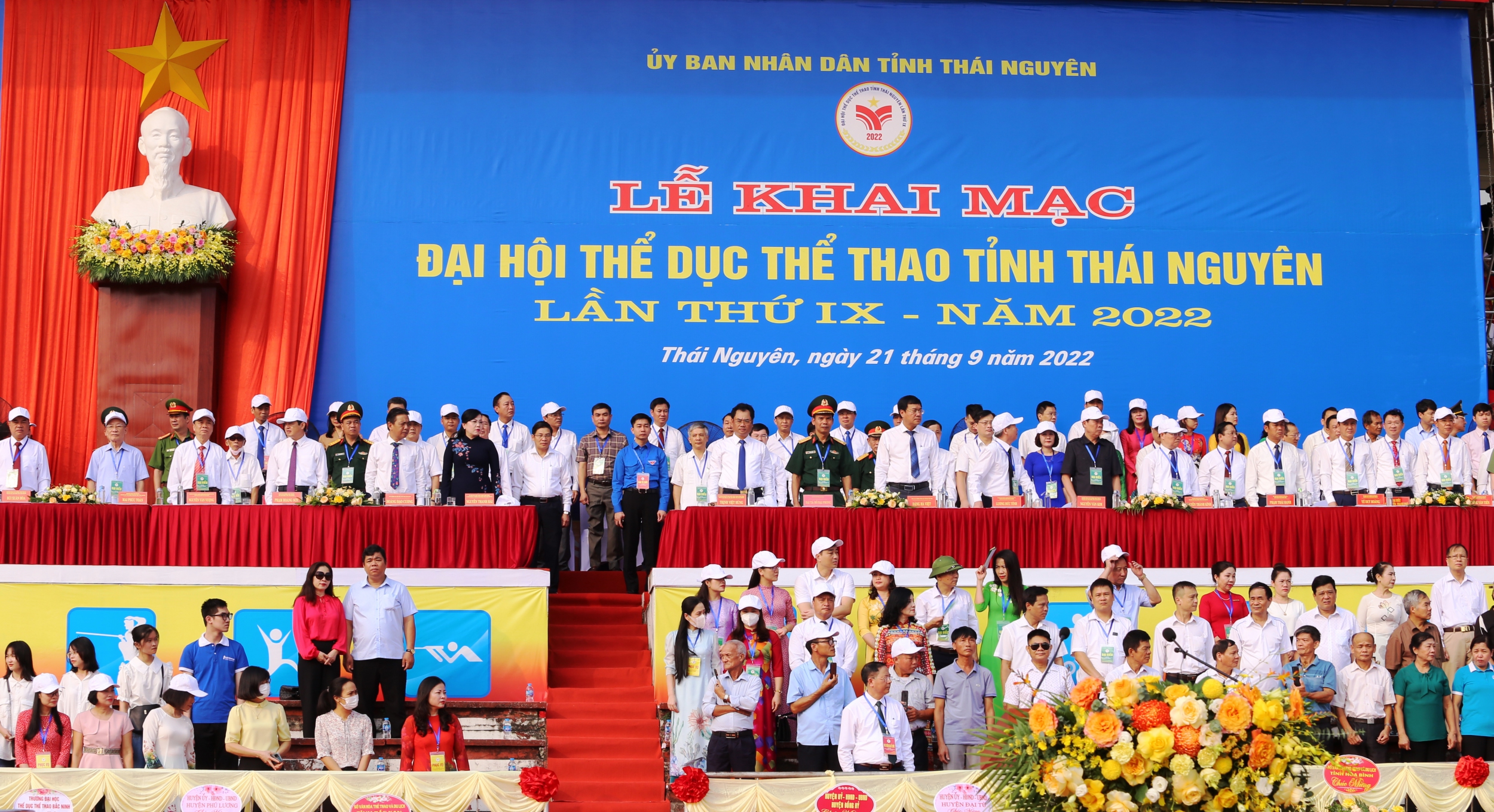 Khai mạc Đại hội Thể dục thể thao tỉnh Thái Nguyên lần thứ IX - năm 2022