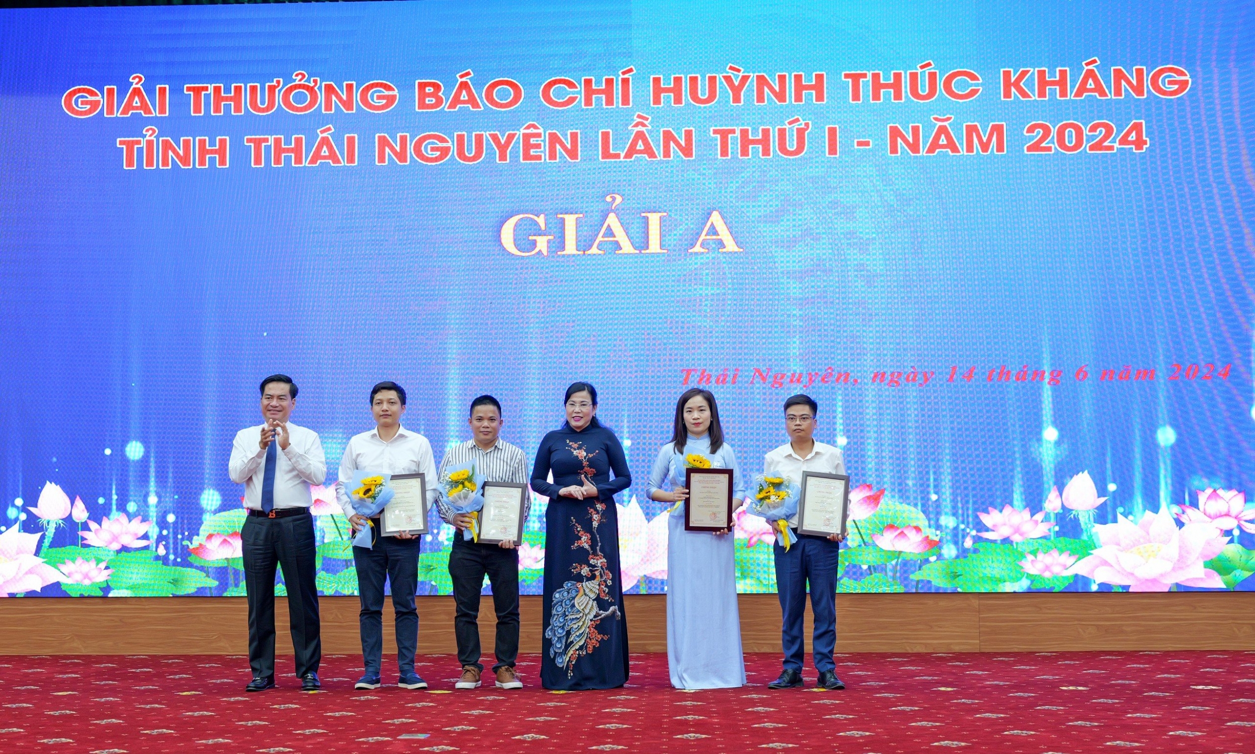 37 tác phẩm báo chí xuất sắc được trao Giải thưởng Báo chí Huỳnh Thúc Kháng tỉnh Thái Nguyên lần thứ I - năm 2024