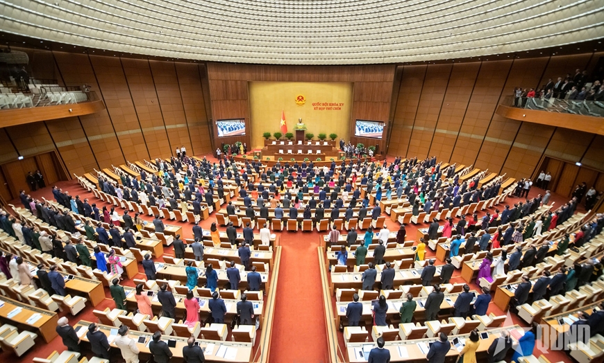 Khai mạc trọng thể Kỳ họp thứ chín, Quốc hội khóa XV: Kỳ họp có ý nghĩa lịch sử, đưa đất nước bước vào kỷ nguyên phát triển mới