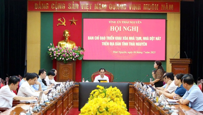 Thái Nguyên: Quyết tâm hoàn thành xóa nhà tạm, nhà dột nát xong trước 31/8/2025