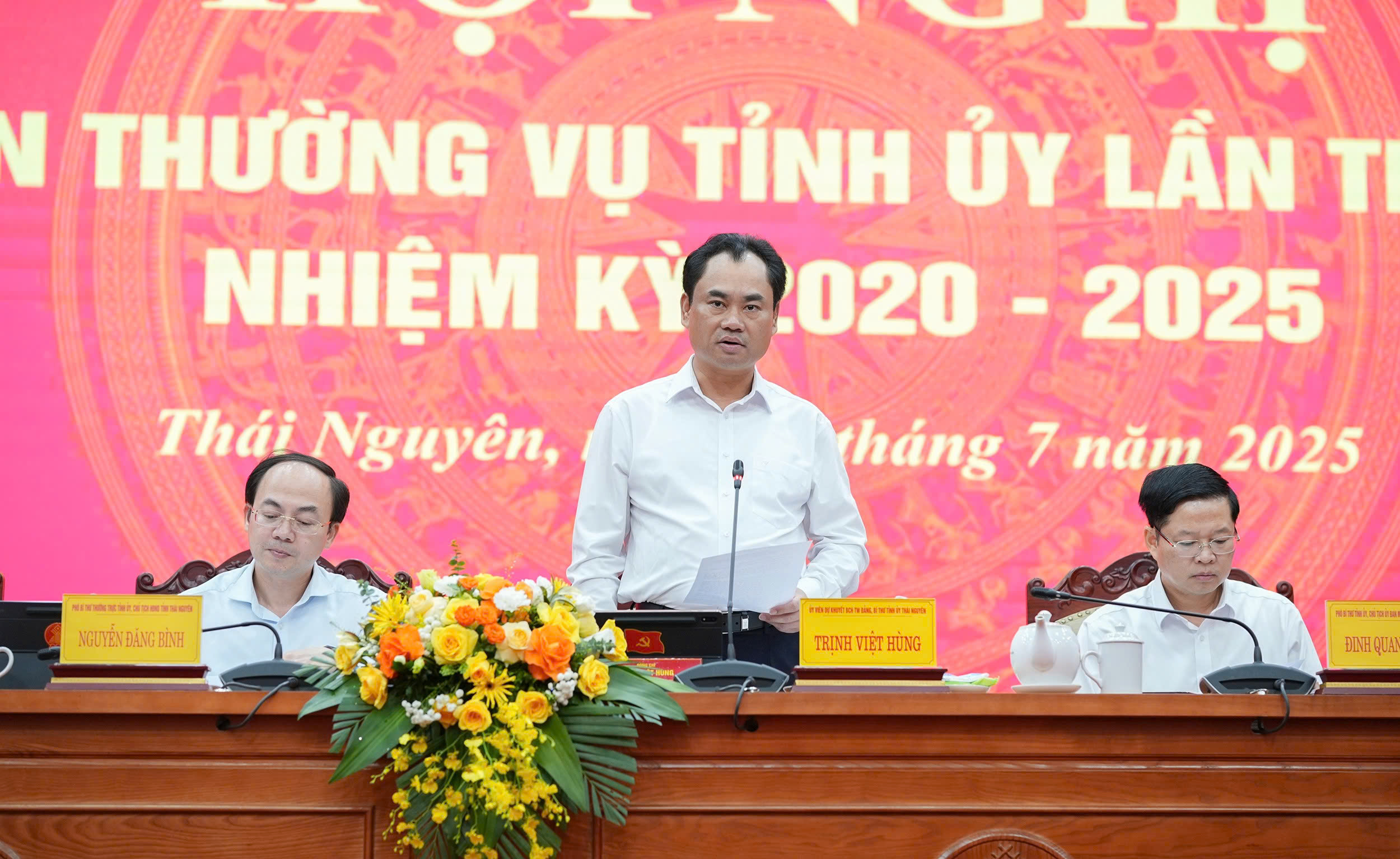 Hội nghị Ban Thường vụ Tỉnh ủy lần thứ ba, nhiệm kỳ 2020 - 2025