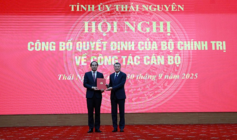 Đồng chí Trịnh Xuân Trường giữ chức Bí thư Tỉnh ủy Thái Nguyên