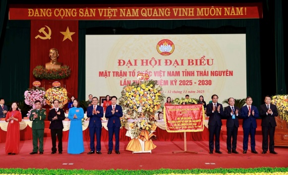 Đại hội đại biểu Mặt trận Tổ quốc Việt Nam tỉnh Thái Nguyên lần thứ I, nhiệm kỳ 2025 - 2030 thành công tốt đẹp