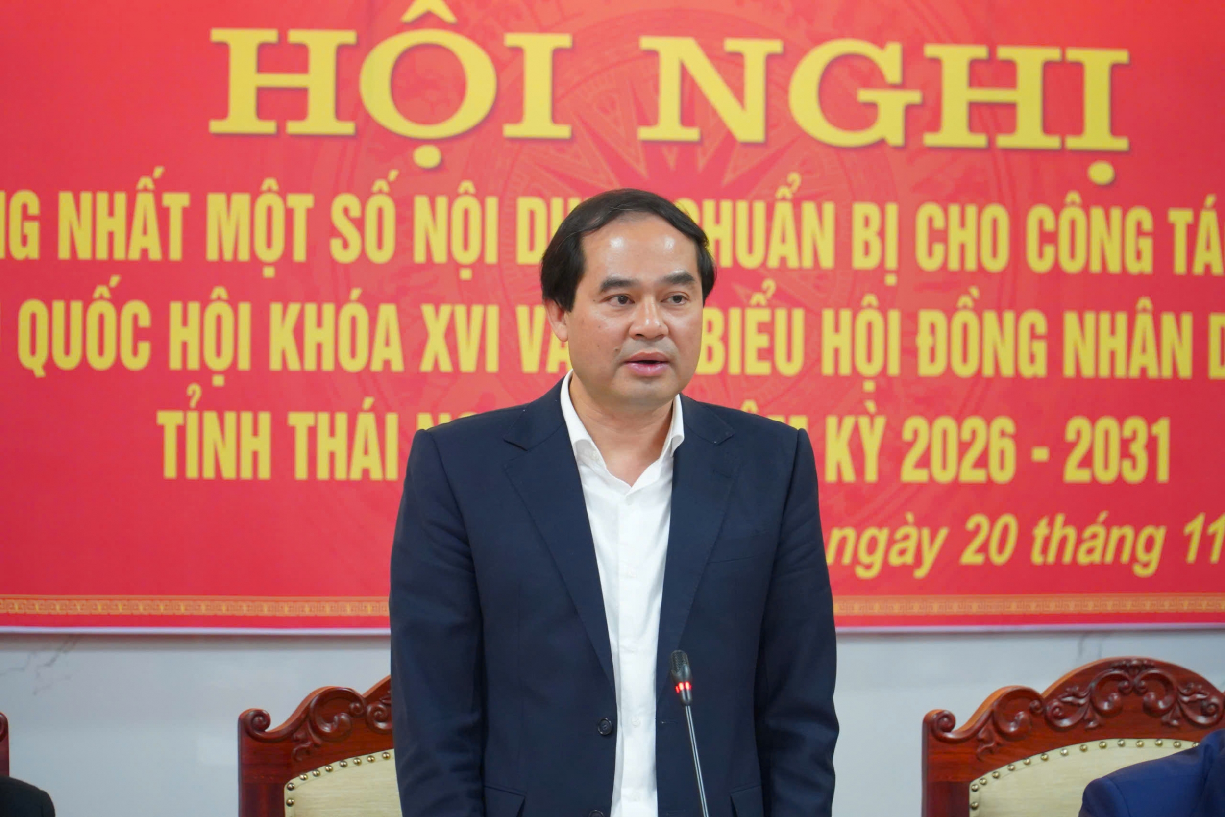 Chuẩn bị tốt các điều kiện cho công tác bầu cử đại biểu Quốc hội khóa XVI và đại biểu HĐND các cấp, nhiệm kỳ 2026 - 2031