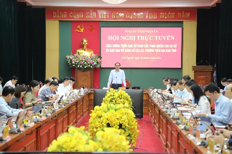 Tăng cường phân cấp, phân quyền, nâng cao năng lực thực thi ở cơ sở