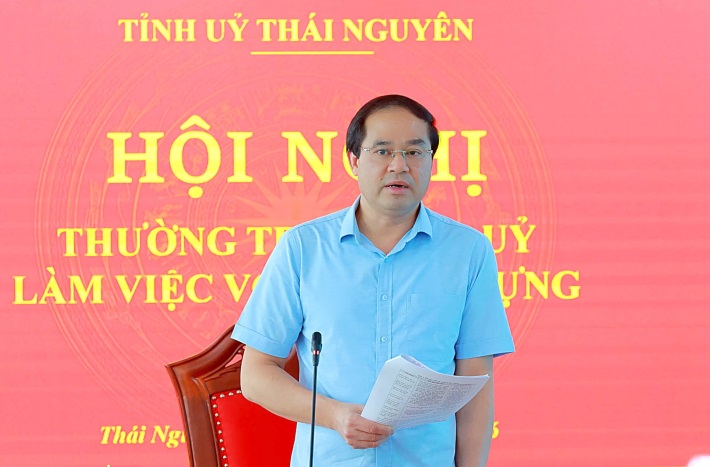 Thường trực Tỉnh ủy làm việc với Sở Xây dựng