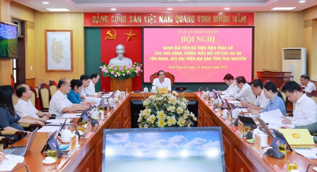 Thường trực Tỉnh ủy đánh giá tiến độ thực hiện tháo gỡ khó khăn, vướng mắc các dự án tồn đọng, kéo dài